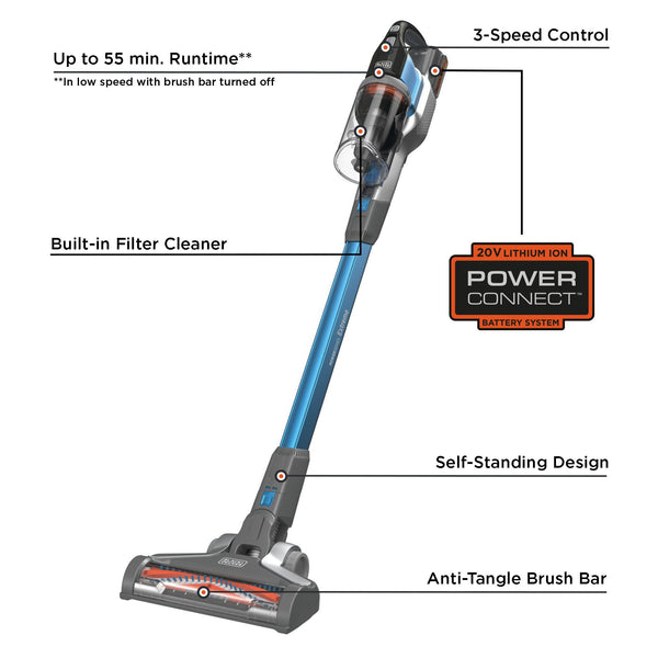 Black Decker POWERSERIES™ Extreme™ Cordless Stick Vacuum Cleaner