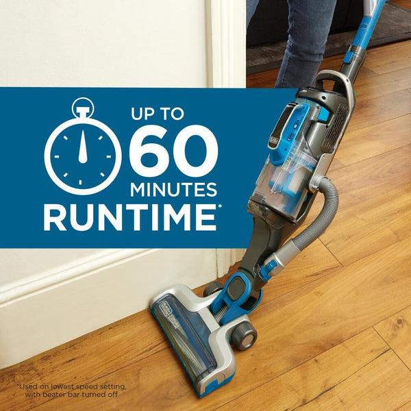 Black Decker POWERSERIES™ Pro Cordless Vacuum 2 In 1 Blue