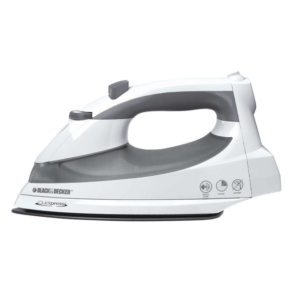 Black Decker Quickpress Iron With Smart Steam Technology