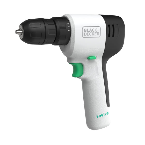 Black Decker Reviva™ 12V MAX* Cordless Drill With Charger And Double-Ended Screwdriver Bit
