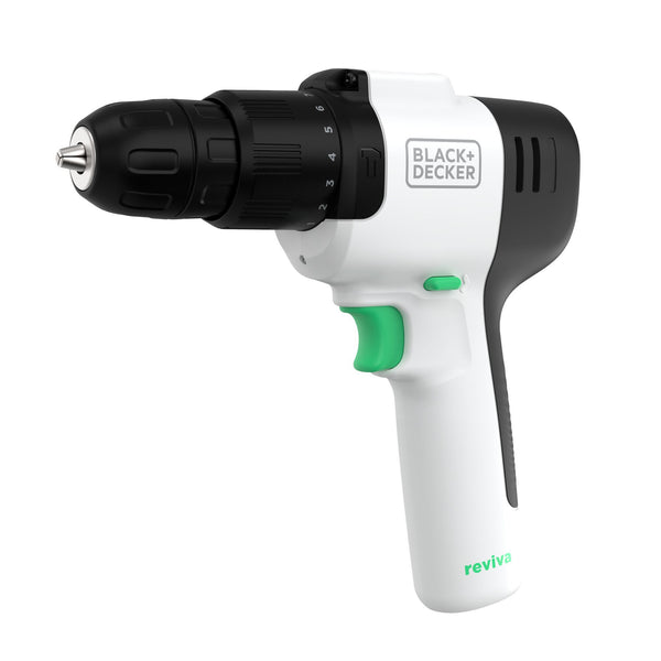 Black Decker Reviva™ 12V MAX* Cordless Hammer Drill With Charger And Screwdriver Bit