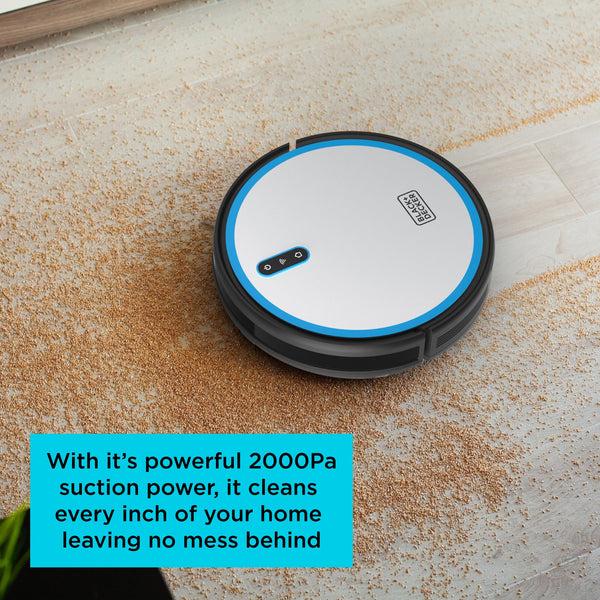 Black Decker Roboseries Robot Vacuum With Mapping Technology