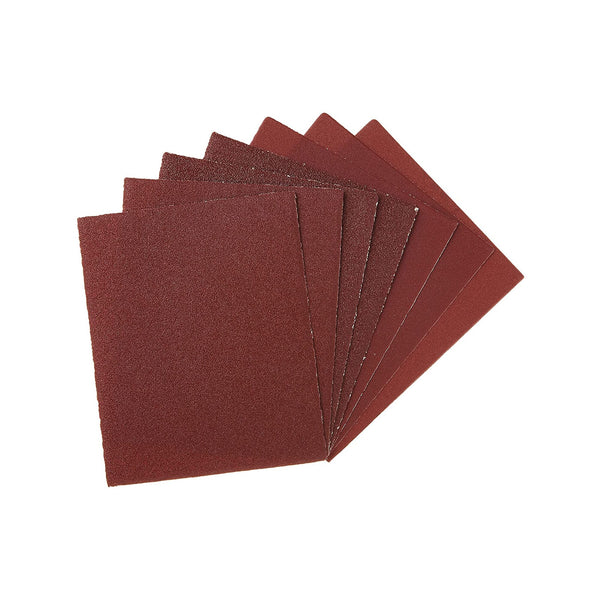 Black Decker Sandpaper Assortment 1/4-Inch Sheet 6-Pack