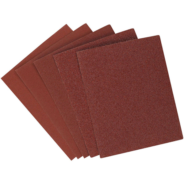 Black Decker Sandpaper Assortment 1/4-Inch Sheet 6-Pack
