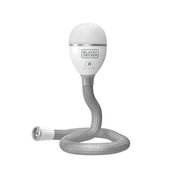 Black Decker Snakelight 2 In 1 Rechargeable Light With Flexible Gooseneck