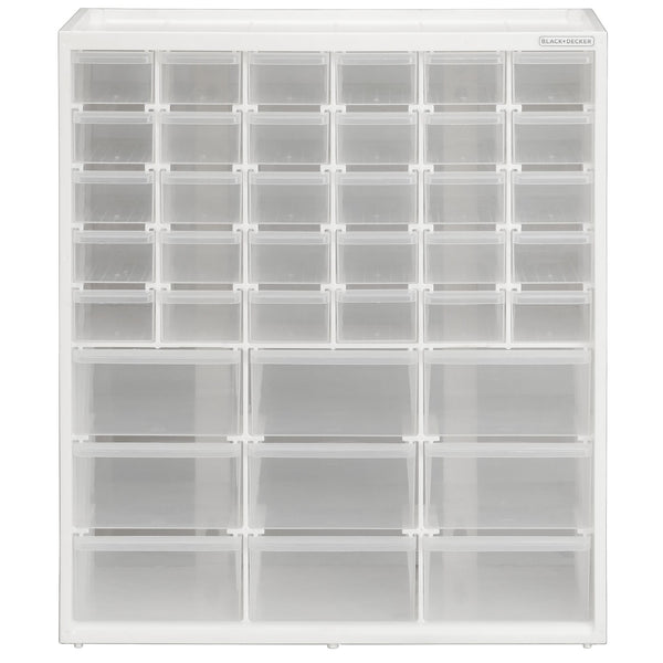 black decker Storage Organizer Large & Small 39 Drawer Bin Modular Storage System