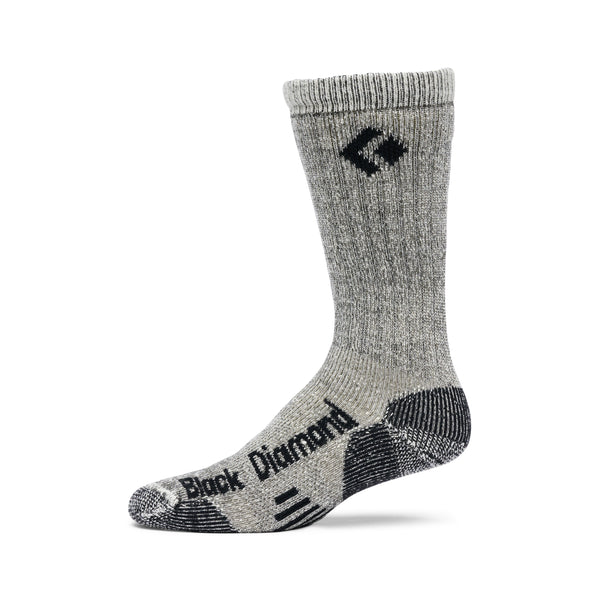 black diamond BD Extra Heavy Mid-Calf Merino Sock Nickel Heather