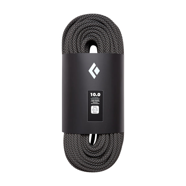 black diamond 10.0 Static Rope 65 m Black