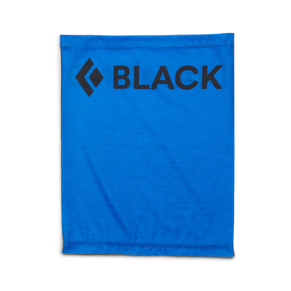 black diamond BD Neck Gaiter Drifter Blue Wordmark