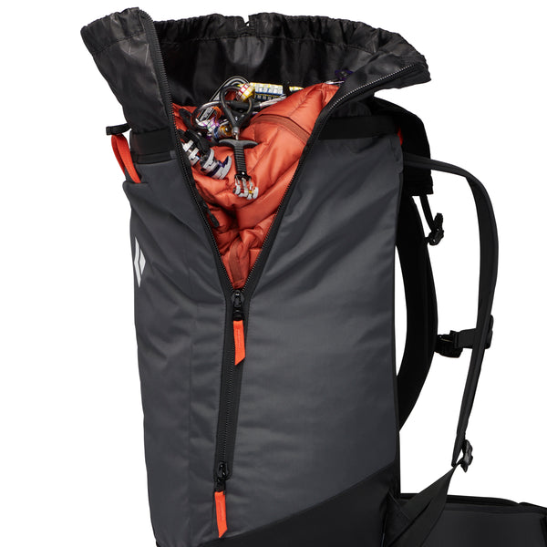 Black Diamond Crag 40 Backpack Carbon