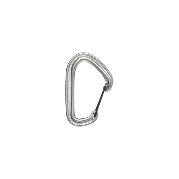 black diamond HotWire Carabiner Light Gray