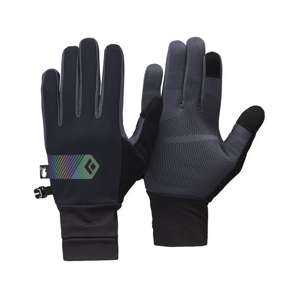 black diamond Hybrid Light Gloves Black-Carbon