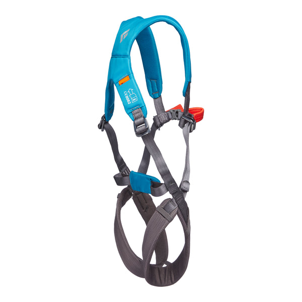 Black Diamond Kids' Momentum Full Body Harness Azul