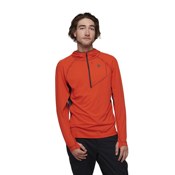 black diamond Men's Alpenglow Pro Hoody Octane