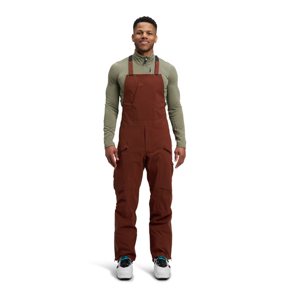 black diamond Men's Factor Bibs Iron Red
