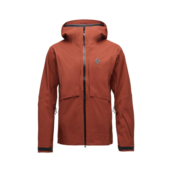 Black Diamond Men's Factor Shell Iron Red