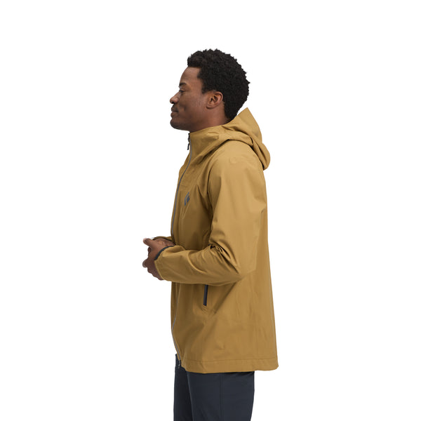 Black Diamond Men's Highline Stretch Shell Flax