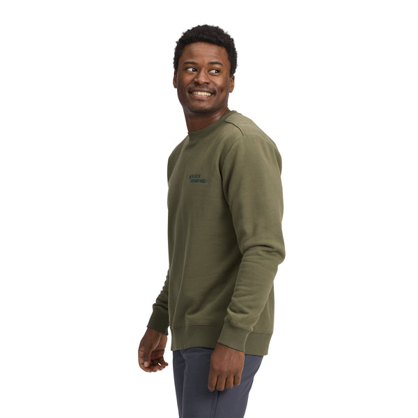 Black Diamond Men's Mini Stacked Crewneck Tundra