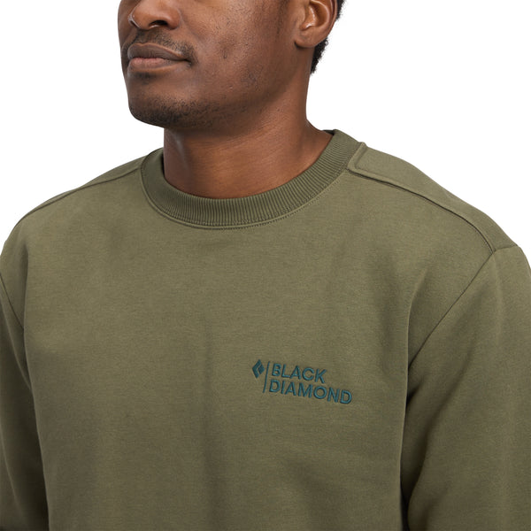Black Diamond Men's Mini Stacked Crewneck Tundra