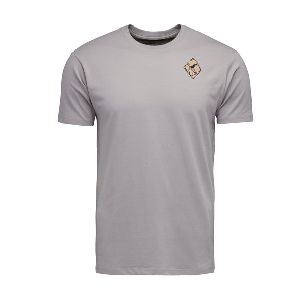Black Diamond Men's Mono Pocket Tee Pewter