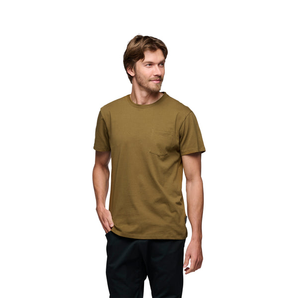 black diamond Men's Project Tee Dark Curry