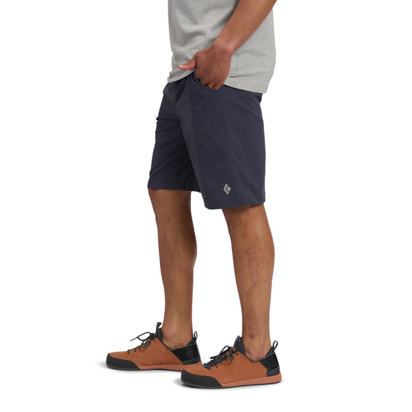 Black Diamond Men's Sierra Shorts 10 In Charcoal