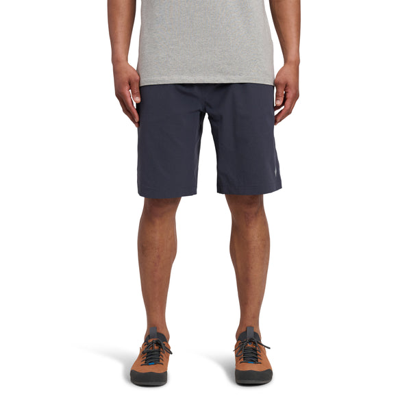 black diamond Men's Sierra Shorts 10 in Charcoal