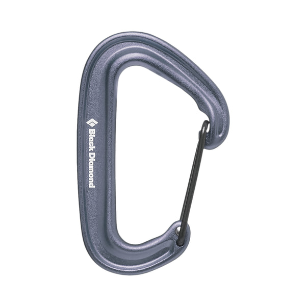 black diamond MiniWire Carabiner Gray