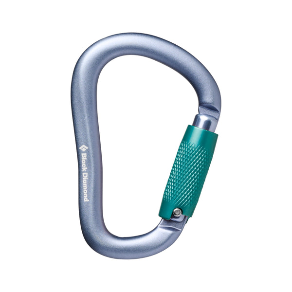 black diamond Rocklock Triple Lock Carabiner Gray