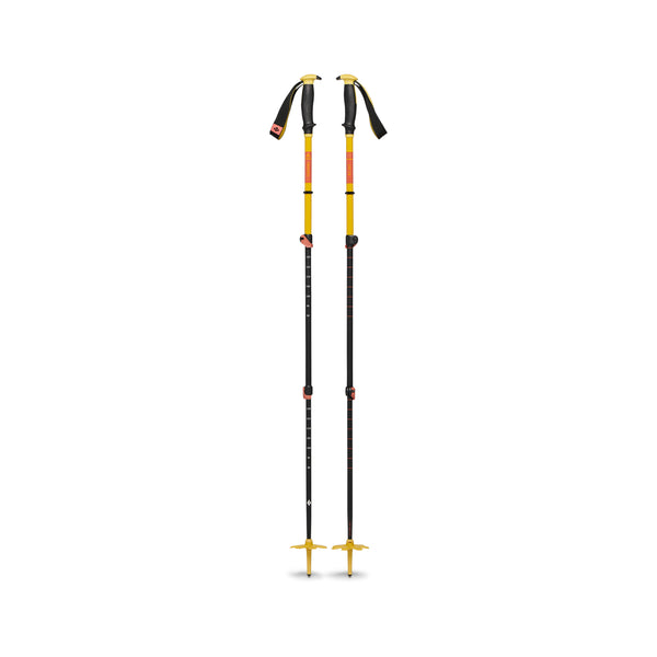 Black Diamond Traverse 3 Ski Poles Sulphur Green
