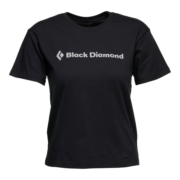 black diamond Women's Brand Tee Black