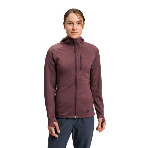 black diamond Women's Coefficient Hoody Fig