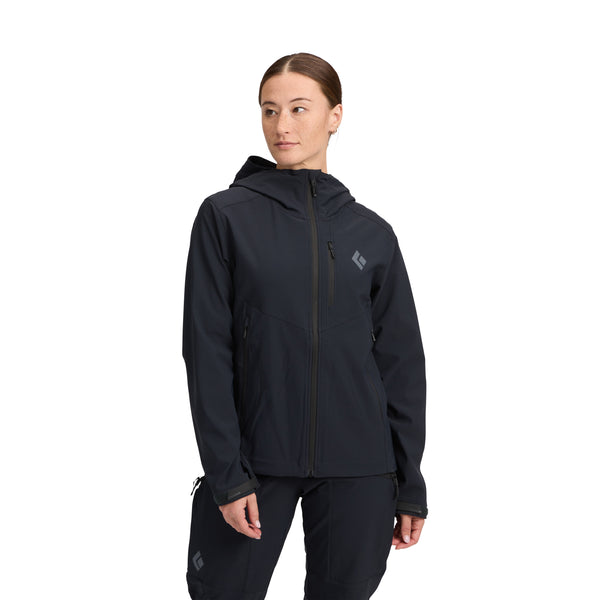 Black Diamond Women's Dawn Patrol Softshell Black