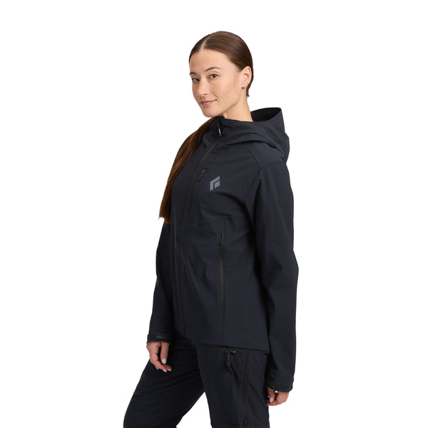 Black Diamond Women's Dawn Patrol Softshell Black