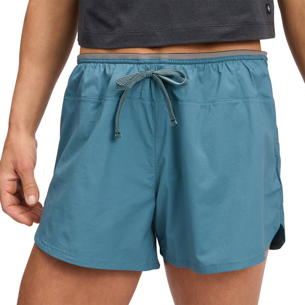 Black Diamond Women's Distance Shorts Creek Blue