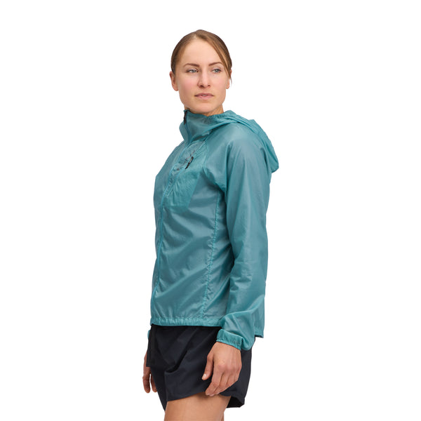 Black Diamond Women's Distance Wind Shell Glacier
