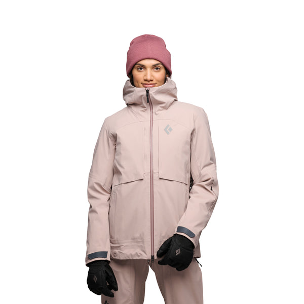 black diamond Women's Factor Shell Pale Mauve