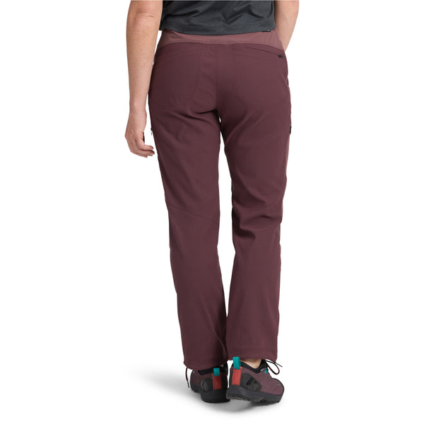 Black Diamond Women's Pursuit Hybrid Pants Fig