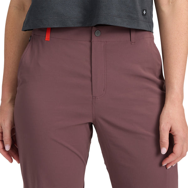 Black Diamond Women's Pursuit Hybrid Pants Fig