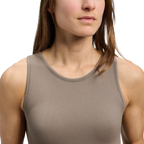 Black Diamond Women's Seamless Rib Tank Walnut