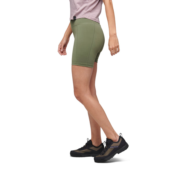 Black Diamond Women's Sessions Shorts 5 In Tundra
