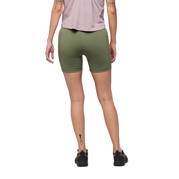 Black Diamond Women's Sessions Shorts 5 In Tundra