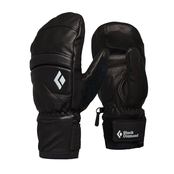 black diamond Women's Spark Mitts Black-Black