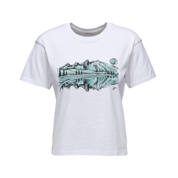 black diamond Women's Tetons T-shirt White