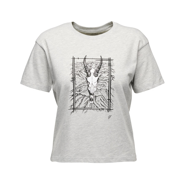 black diamond Women's WURL T-Shirt Nickel Heather