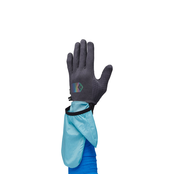 Black Diamond Deploy Wind Hood Gloves Carbon-Glacier