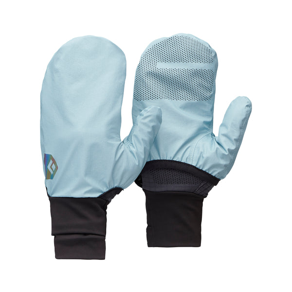 Black Diamond Gridtech Storm Hood Gloves Carbon-Glacier