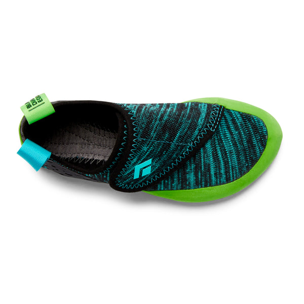 Black Diamond Kid's Momentum Climbing Shoes Envy Green