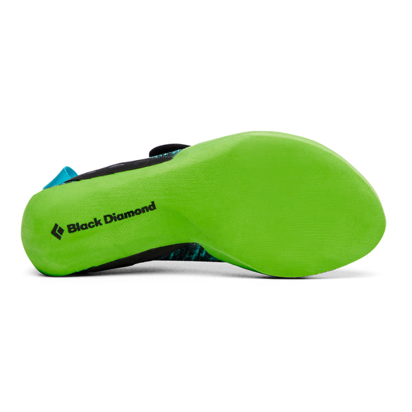 Black Diamond Kid's Momentum Climbing Shoes Envy Green