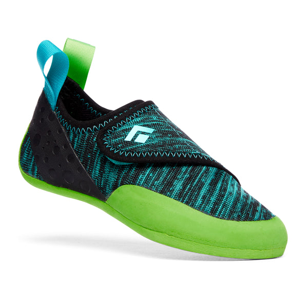 black diamond Kid's Momentum Climbing Shoes Envy Green